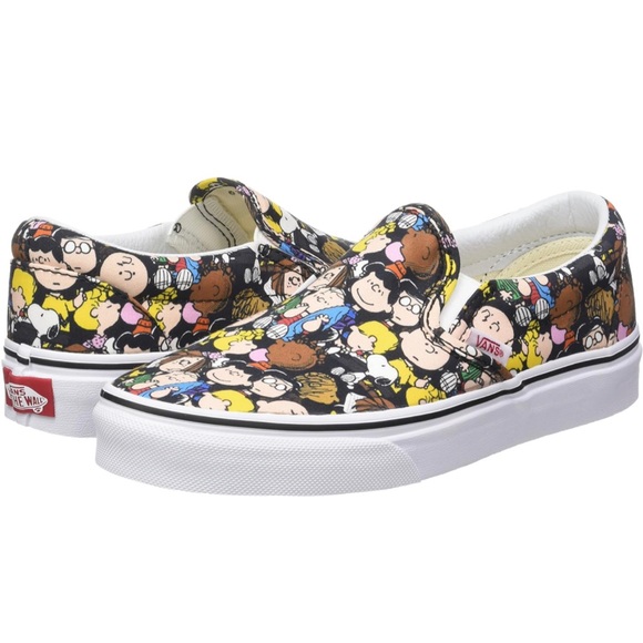 Vans Shoes - Vans x Peanuts | Classic Slip-On in ‘The Gang’